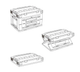 Складаний контейнер Naturehike PP box NH20SJ036 50 л, сірий - зображення 2