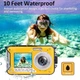 Водонепроницаемая цифровая камера Full HD 2.7K Dual Screen 48MP (примятая упаковка) - изображение 5