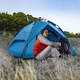 Палатка четырехместная автоматическая Naturehike NH21ZP008, голубой - изображение 8