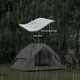 Палатка четырехместная автоматическая Naturehike NH21ZP008, серо-красная - изображение 7