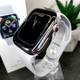Смарт часы Smart Watch Borofone BD1 с функциею вызова Серебристый (Silver) 2 ремешка - изображение 4