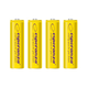 Аккумулятор Ni-MH AA Esperanza EZA104Y 2000 mAh в блистере 4шт Желтый - изображение 1