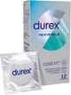 Презервативи латексні з силіконовою змазкою Durex Іnvisible (ультратонкі) 12 шт (5052197049619) - зображення 1
