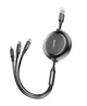 Кабель Baseus Golden Loop Three-in-One M+L+T 3.5A 1.2m (CAMLT-JH01) - зображення 2