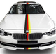 Полоса на авто ARB 3D TUNING STUDIO Флаг Германии 1350х150х0.150мм=1штука - изображение 5
