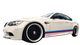 Полосы на двери бампер зеркала авто ARB 3D TUNING STUDIO БМВ 1350х150х0.080мм=5штук - изображение 1