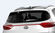 Наклейка на заднее стекло авто ARB 3D TUNING STUDIO Такса с хвостом 250х180х0.15мм - изображение 1