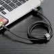 Кабель Baseus Cafule Lightning 2.4A (1m) (gray/black) - изображение 7