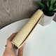 Кожаный кошелек женский кошелек женский клатч-кошелек с крокодилом натуральная кожа Черный Бежевый (197819) - изображение 9