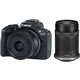Цифровой фотоаппарат Canon EOS R50 RF-S 18-45 IS STM + RF-S 55-210 IS STM Black (5811C034) - изображение 1