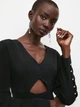 Платье Karen Millen YWWDK618AY S (101686S) Черный - изображение 3