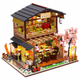 Румбокс 3D інтер'єрний конструктор DIY house Hongda craft «Суші бар» (M2011) - зображення 1