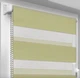 Ролета день-ночь DECORYSKA 100 *150 см открытого типа оливка - изображение 1