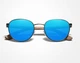 Женские поляризационные солнцезащитные очки KINGSEVEN W5519 Blue - изображение 2