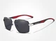 Мужские поляризационные солнцезащитные очки KINGSEVEN N7719 Silver Gray - изображение 2