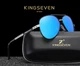 Мужские поляризационные солнцезащитные очки KINGSEVEN NK7840 Black Blue - изображение 2