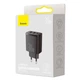 Сетевое зарядное Baseus Compact Quick Charger 30W QC+ PD (1Type-C + 2USB) (CCXJ-E) Черный - изображение 3
