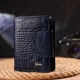 Гаманець жіночий шкіряний для карток Canpellini leather-21677 Синій - зображення 7
