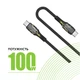 Кабель Intaleo CBGPD100WTT2 Type-c to Type-C 2 м 100W Серый (1283126559570) - изображение 4