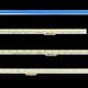 LED підсвітка Xiaomi TV 60" 80-led 6V 650mm L60M4-AA MI011A-2016 MI60TV (T8) 94V-0 20200528 20200506 2pcs=1set - изображение 3