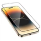 Защитное стекло для iPhone&nbsp;14 Pro 6.1" с усиленными бортикам Hoco Nano 3D full screen edges protection (рамка) - изображение 2