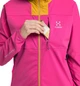 Куртка Haglofs L.I.M Hybrid Softshell Jacket Women M ультрарозовый M - изображение 5