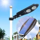 Консоль LED прожектор ліхтар із сонячної батареї на стовп solar street light 220W 7381 - зображення 2