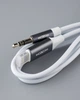 Кабель Lightning-AUX (3.5 мм. mini jack) Moxom MX-AX21 Білий (1 м) - зображення 1