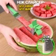 Арбузорезка A-Plus Watermelon-sliser кухонный нож для нарезки арбуза, дыни, мягких фруктов дольками 2х2см, арбузный слайсер - изображение 1