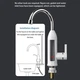 Кран водонагреватель Delimano 3000W-t60 °/6.0 л/мин Мини бойлер проточный с LED экраном Белый - изображение 7
