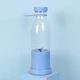 Комплект портативный блендер бутылка A-plus Mini Juice 380 ML для приготовления смузи, коктейлей USB Голубой + Кухонные весы - изображение 7