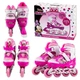 Детские раздвижные ролики Mic Minnie Mouse стелька 21-23 см Размер 35-38 Pink - изображение 3