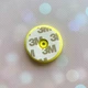 Держатель для смартфона / планшета попсокет Popsocket Желтый :: Олень (принт 128) - изображение 3