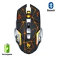 Мышь беспроводная с подсветкой T-Wolf Q13 BT Strip Black Oriiginal 2,4G+Bluetooth - изображение 1