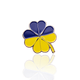 Значок Клевер конюшина чотирилисник прапор Україна на щастя національна символіка VTS - изображение 6