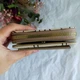 Компактный женский кошелек бежевый с рисунком Forever Young - изображение 8