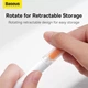 Набор для чистки гаджетов ручка-щетка Baseus Cleaning Brush белый (NGBS000002) - изображение 13