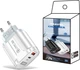 Сетевое зарядное устройство TRw USB Type-C Super Charge/Quick Charge PD 20W White (HbP050560) - изображение 3