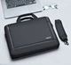 Сумка для ноутбука Asus противоударная 15,6"-17", Асус черная ( код: IBN017B3 ) - изображение 2