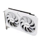 Відеокарта ASUS GeForce RTX 3060 8GB GDDR6 DUAL OC WHITE DUAL-RTX3060-O8G-WHITE (90YV0GB7-M0NA00) - зображення 2