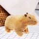 Плюшевая мягкая игрушка Капибара Capybara тренды TikTok декор для детской комнаты подарок на день рождения 18см - изображение 5