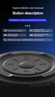 Портативна бездротова Bluetooth колонка Lenovo K3 Pro 5.0 Стереооб’ємне звучання 1200mAh 5W Black(6928760100454) - зображення 5