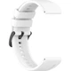 Ремешок для Zepp E - белый / ширина крепления 20мм / силикон / Watchbands GT (W27-9WB50706967) - изображение 4