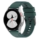 Ремешок для Zepp E - темно-зеленый / ширина крепления 20мм / силикон / Watchbands GT (W28-1WB13449866) - изображение 1