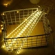 Гирлянда LED Тающие сосульки 8 штук по 50 см длина 2,15 м теплый белый Метеоритный дождь Сосулька Палочки - изображение 2