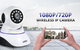 Камера відеоспостереження Kerui iCam Z06 Original 1080P / IP панорамна з поворотним механізмом 355 градусів і нічний зйомкою (new_28166) - изображение 2