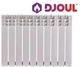 Радіатор біметалевий DJOUL 500/100 - зображення 1
