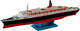Statek wycieczkowy 1:1200 Revell Queen Elizabeth II (MR-5806) - obraz 1