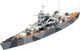 Pancernik 1:1200 Revell Pancernik Scharnhorst (MR-5136) - obraz 1