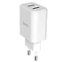 Сетевое зарядное устройство Hoco C62A 2xUSB|2.1А (White) - изображение 3